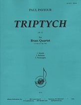 Triptych, Op. 75 2 C Trumpets, French Horn, Trombone cover